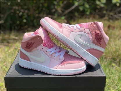 JORDAN 1 MID x ROSE NUMÉRIQUE 