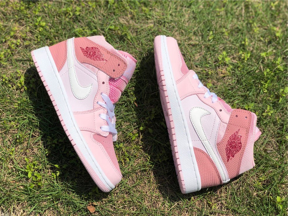 JORDAN 1 MID x ROSE NUMÉRIQUE 