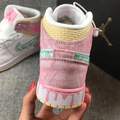 JORDAN 1 MID x PAINT DRIP 