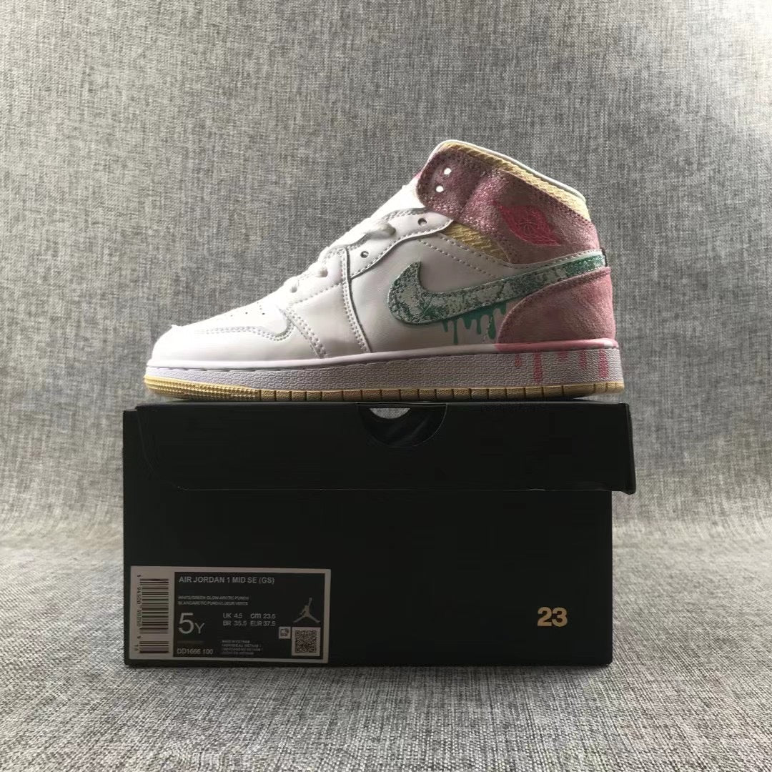 JORDAN 1 MID x PAINT DRIP 