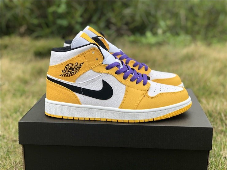 JORDAN 1 MID x SE LAKERS 