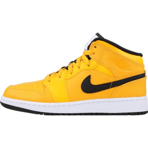 JORDAN 1 MID x UNIVERSITY GOLD NOIR 