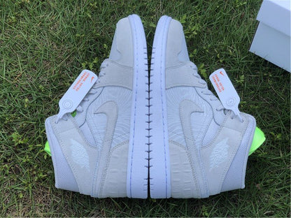 JORDAN 1 MID x VAST GREY GHOST GREEN 