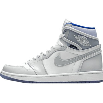 JORDAN 1 RETRO HIGH x ZOOM BLANC RACER BLEU 