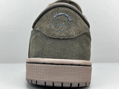 JORDAN 1 RETRO LOW OG SP x TRAVIS SCOTT VELVET MARRON