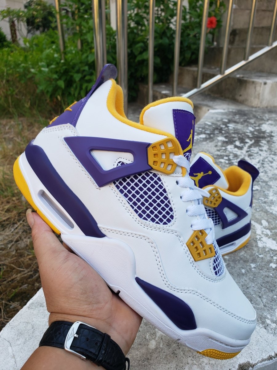JORDAN 4 x MAISON DES LAKERS 