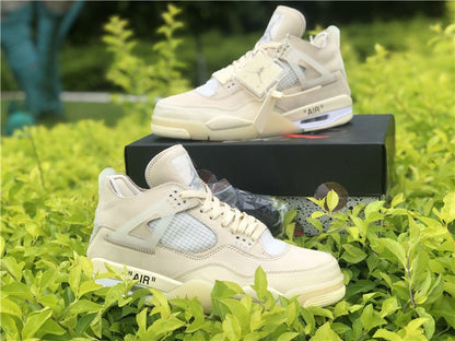 JORDAN 4 x BLANC CASSÉ
