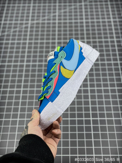 KAWS x Sacai x Nike Blazer "Bleu Neptune"