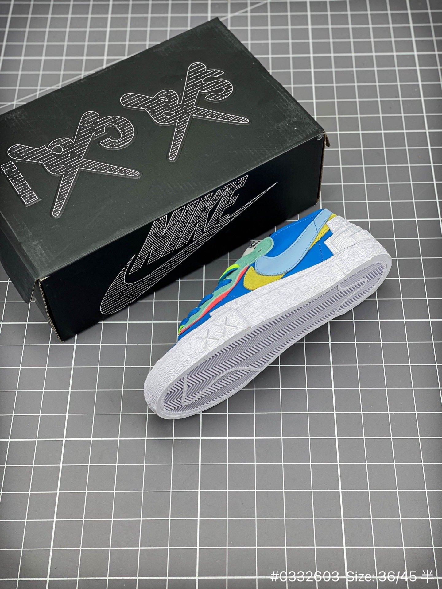 KAWS x Sacai x Nike Blazer "Bleu Neptune"