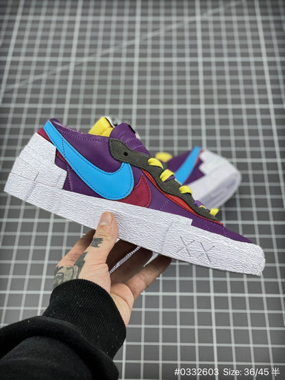 KAWS x Sacai x Nike Blazer Violet Crépuscule