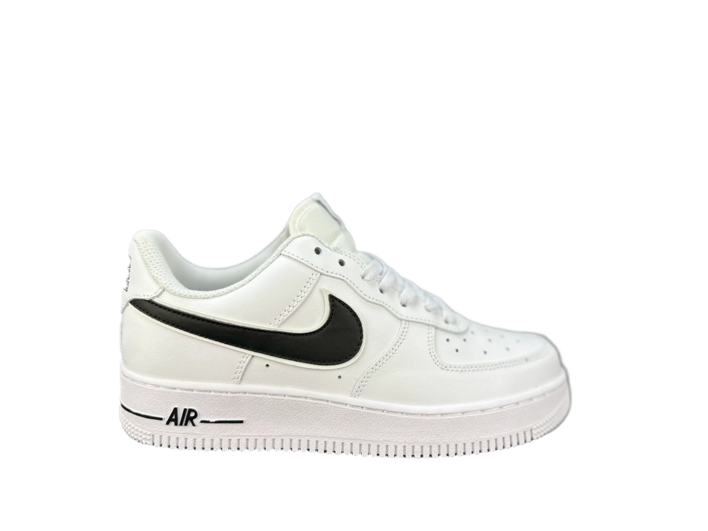 NIKE AIR FORCE 1 « Double Swoosh Blanc/Noir »