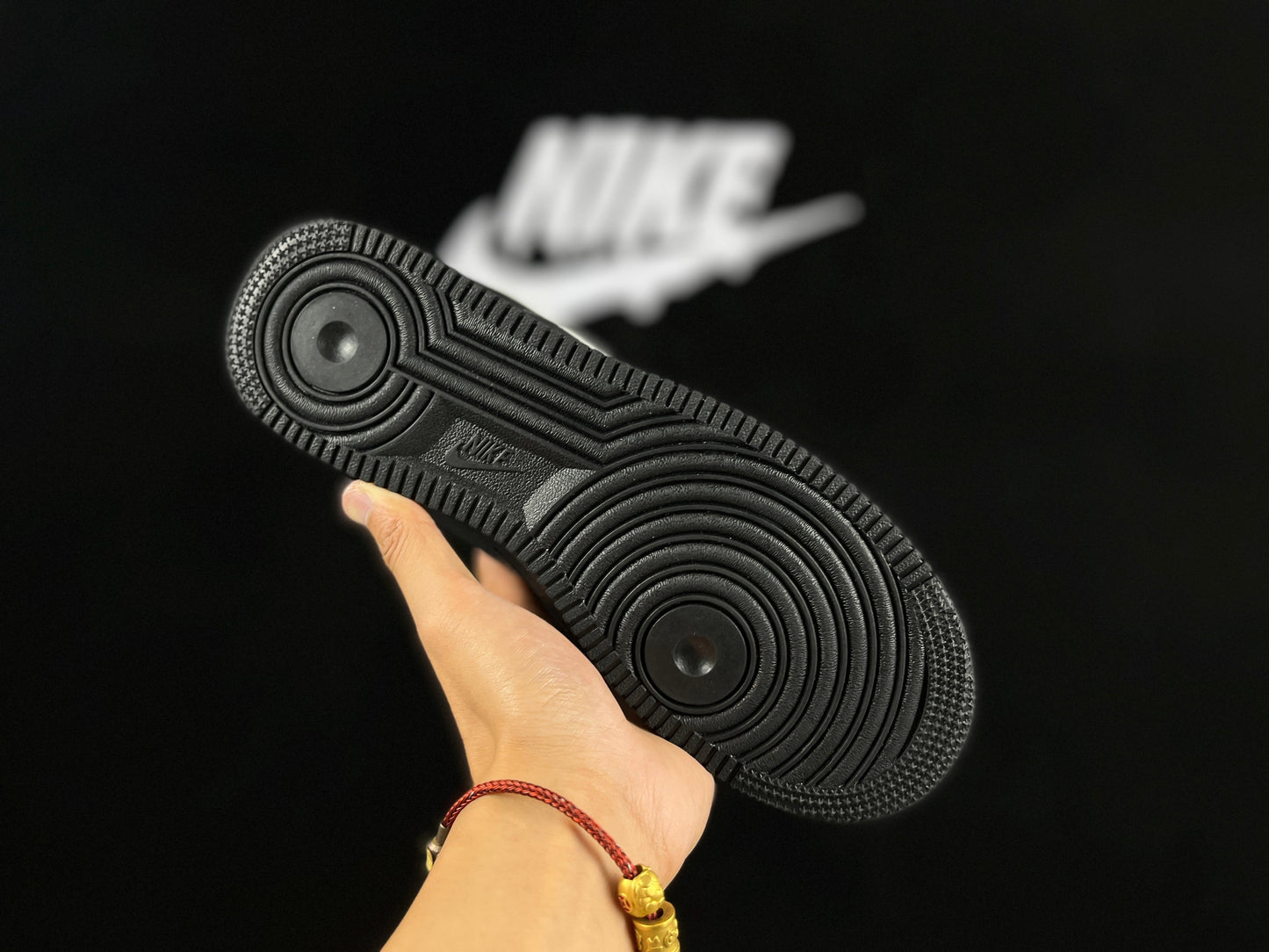 NIKE AIR FORCE 1 Basse « Tout Noir »