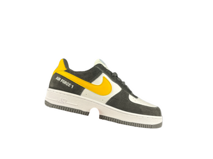 NIKE AIR FORCE 1 Low « Swoosh noir/blanc/jaune »