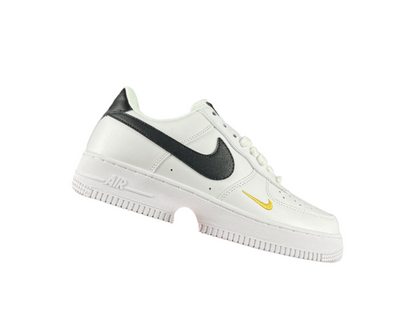 NIKE AIR FORCE 1 « Mini Swoosh Blanc/Noir »