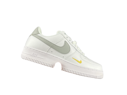 NIKE AIR FORCE 1 « Mini Swoosh Blanc/Gris »