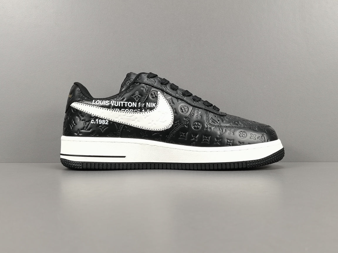 NIKE AIR FORCE 1 x LOUIS VUITTON NOIR