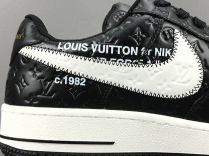 NIKE AIR FORCE 1 x LOUIS VUITTON NOIR