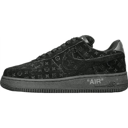 NIKE AIR FORCE 1 x LOUIS VUITTON NOIR/NOIR