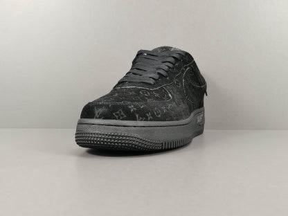 NIKE AIR FORCE 1 x LOUIS VUITTON NOIR/NOIR
