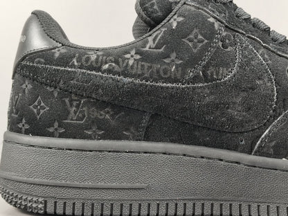 NIKE AIR FORCE 1 x LOUIS VUITTON NOIR/NOIR
