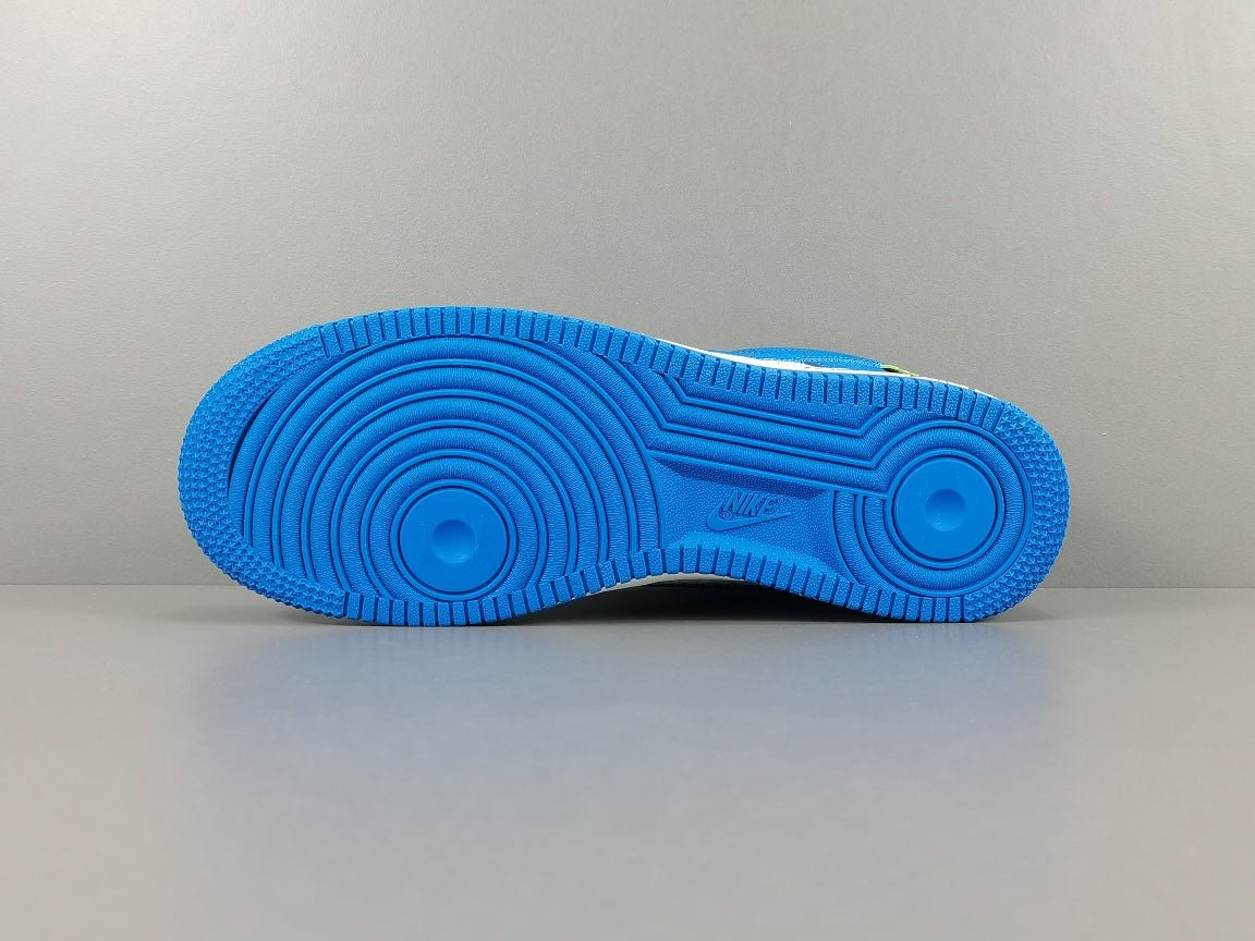 NIKE AIR FORCE 1 x LOUIS VUITTON BLEU/BLANC