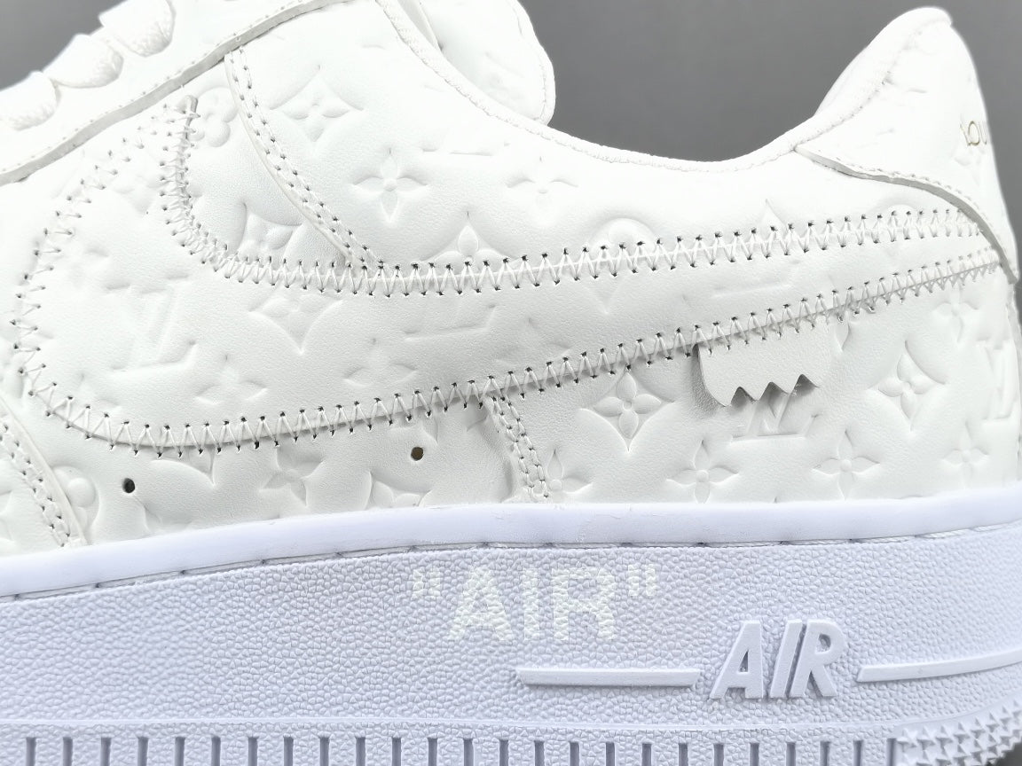 NIKE AIR FORCE 1 x LOUIS VUITTON BLANC