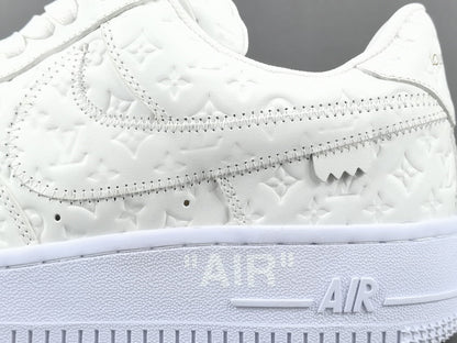 NIKE AIR FORCE 1 x LOUIS VUITTON BLANC