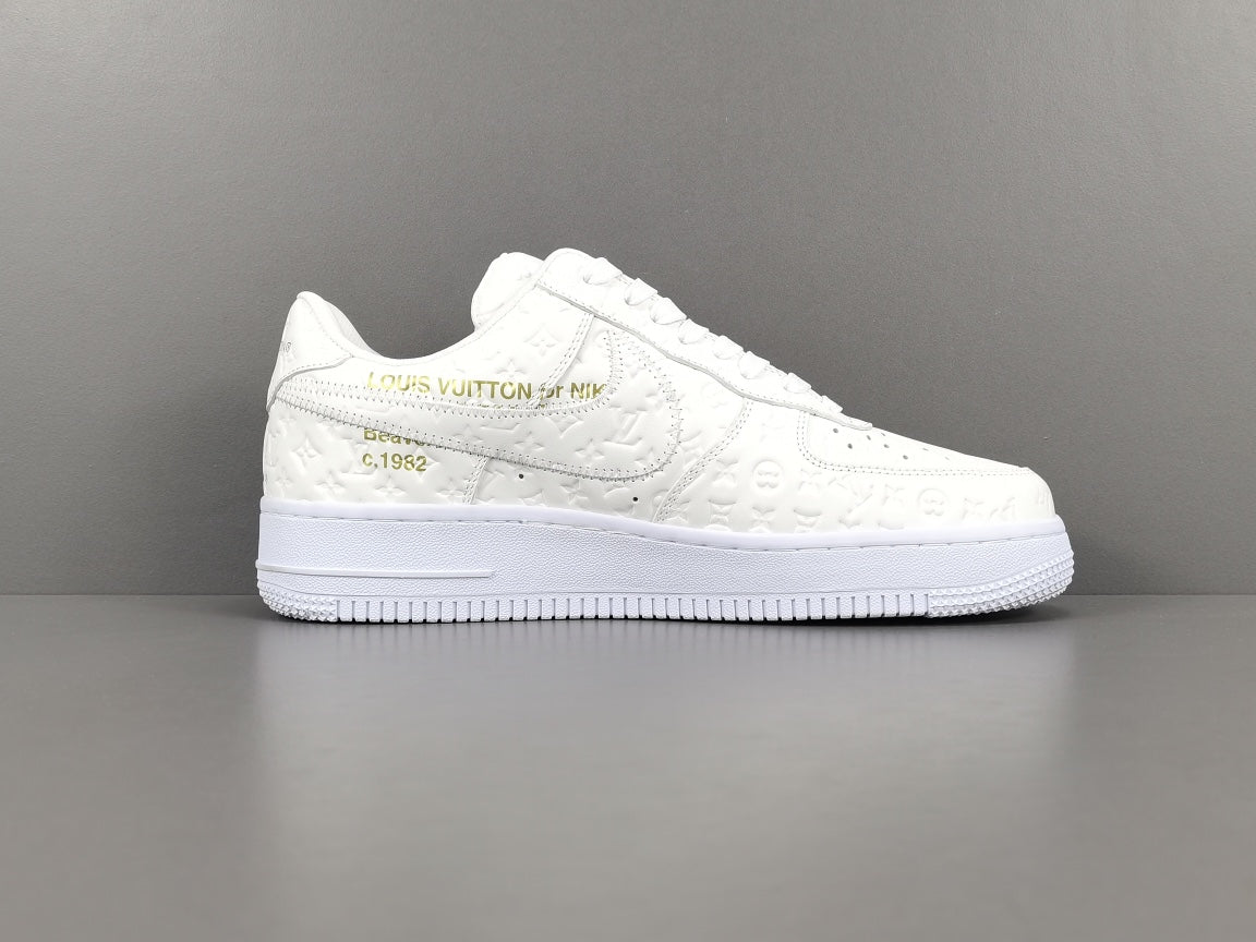 NIKE AIR FORCE 1 x LOUIS VUITTON BLANC
