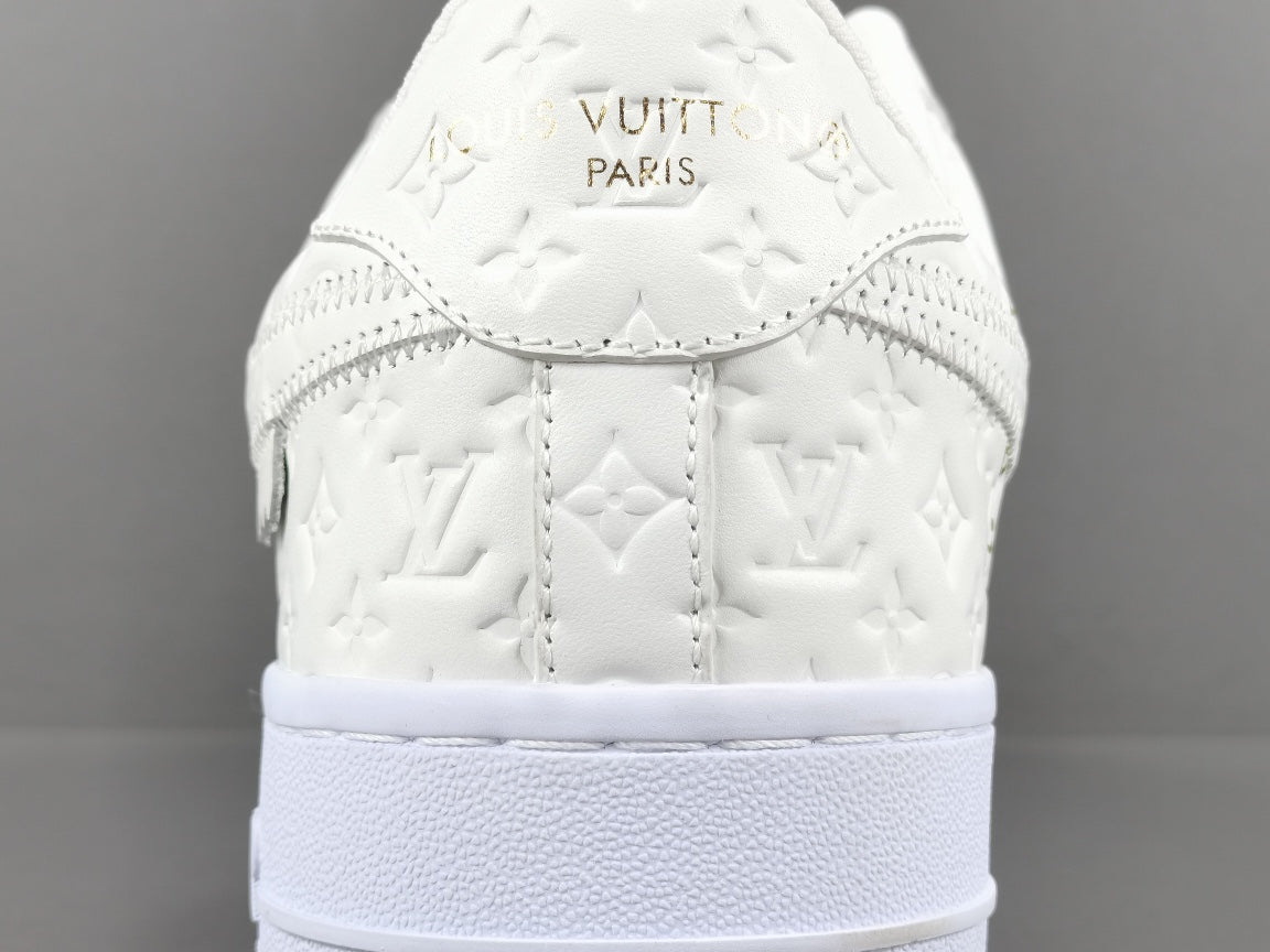 NIKE AIR FORCE 1 x LOUIS VUITTON BLANC