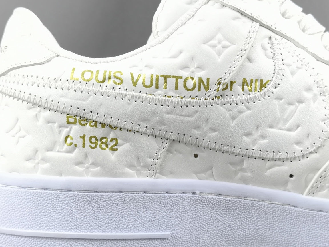 NIKE AIR FORCE 1 x LOUIS VUITTON BLANC
