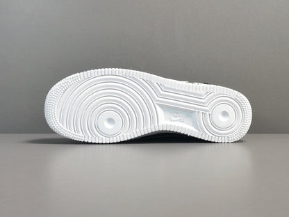 NIKE AIR FORCE 1 x LOULS VULTTON MARRON/BLANC 