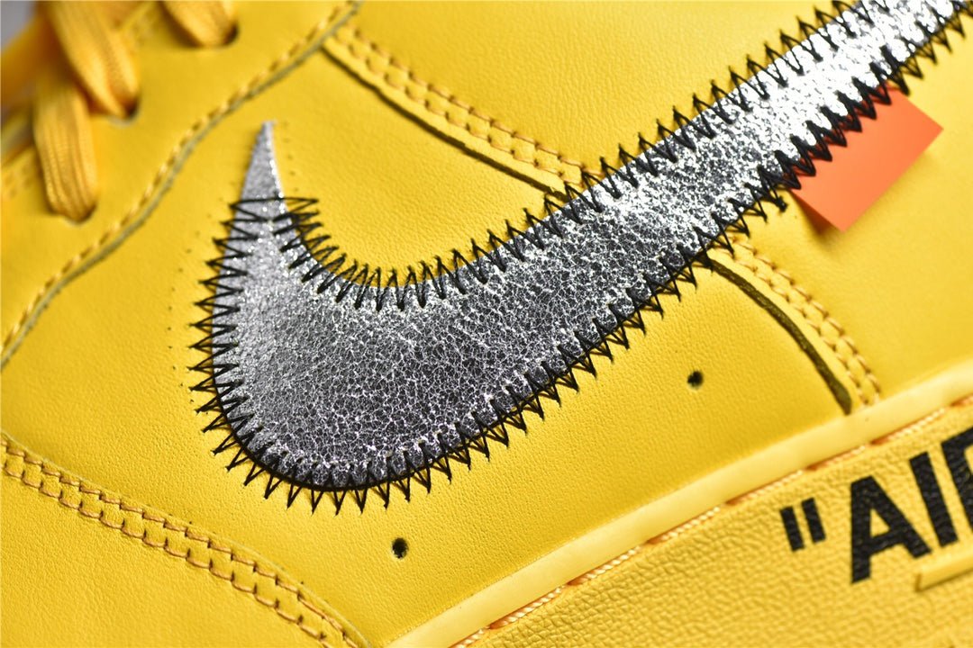 NIKE AIR FORCE 1 x OFF-WHITE ICA UNIVERSITY GOLD 