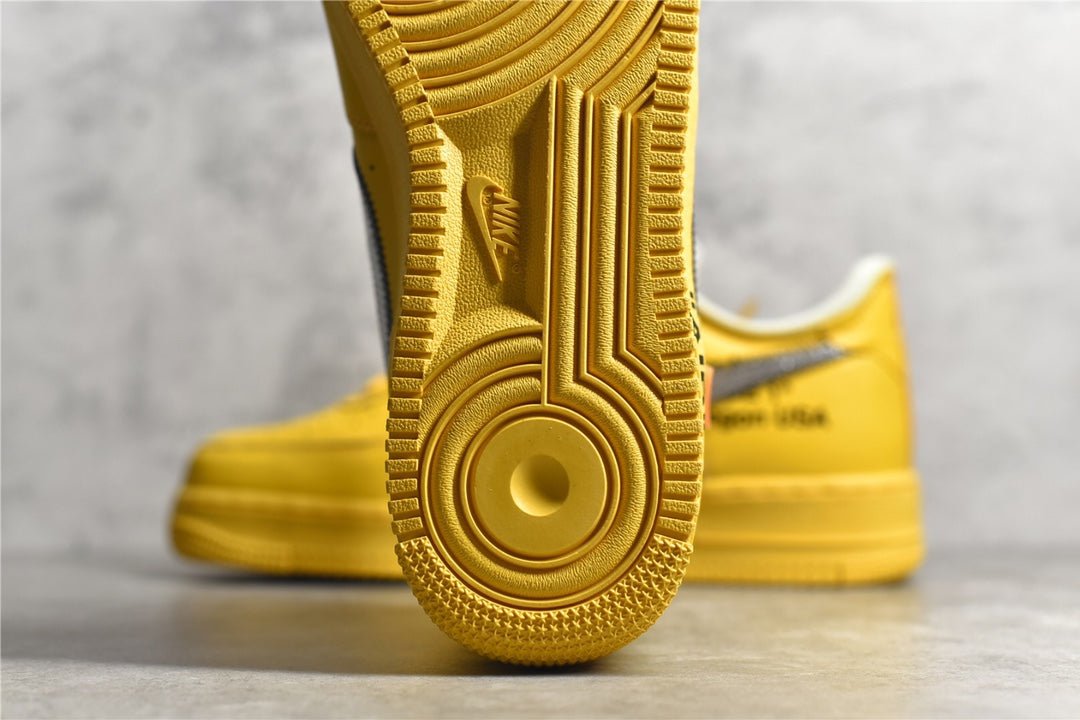 NIKE AIR FORCE 1 x OFF-WHITE ICA UNIVERSITY GOLD 