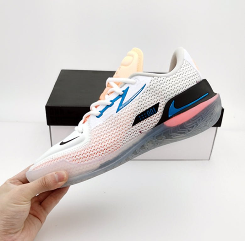 NIKE AIR ZOOM GT CUT x BLANC NOIR BLEU LASER 