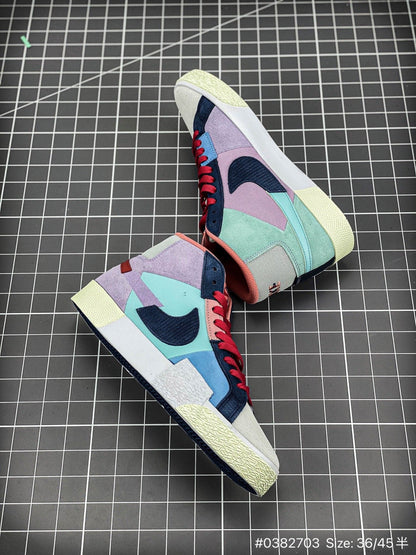 Nike Blazer Mid PRM « mosaïque bleue »