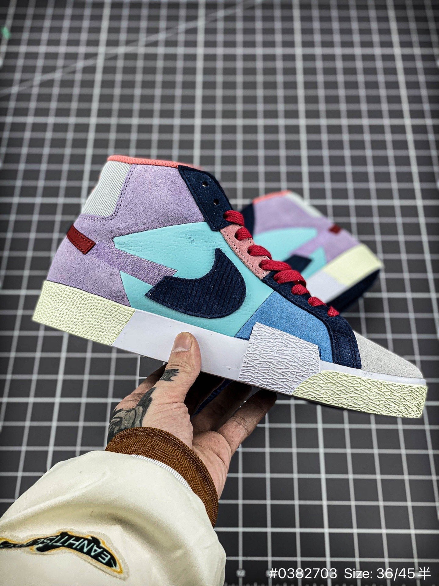 Nike Blazer Mid PRM « mosaïque bleue »