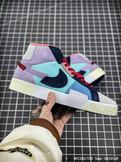 Nike Blazer Mid PRM « mosaïque bleue »