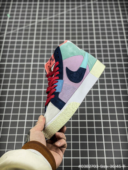 Nike Blazer Mid PRM « mosaïque bleue »