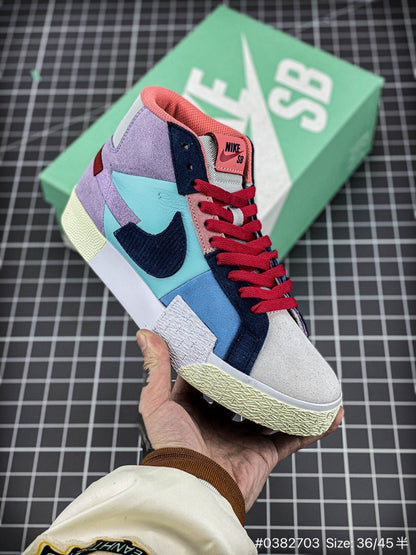 Nike Blazer Mid PRM « mosaïque bleue »