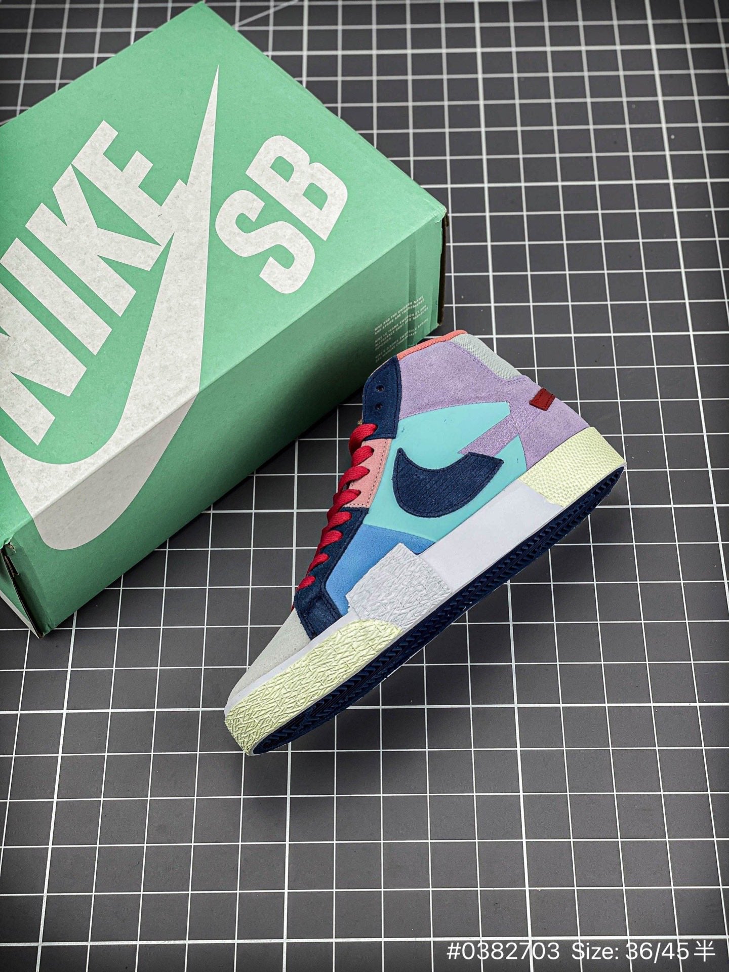 Nike Blazer Mid PRM « mosaïque bleue »