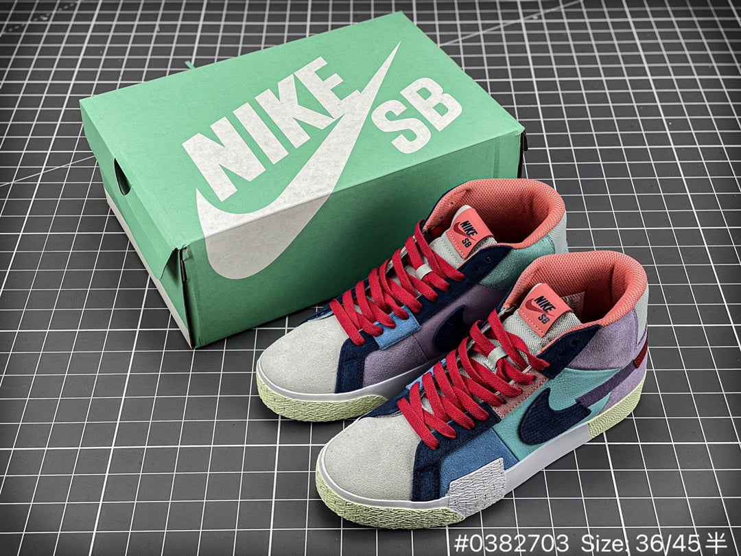 Nike Blazer Mid PRM « mosaïque bleue »