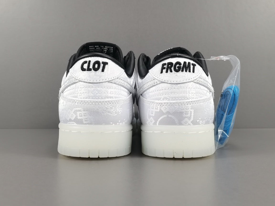 NIKE DUNK x CLOT FRAGMENT BLANC