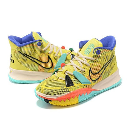 NIKE KYRIE 7 x 1 WORLD 1 PEOPLE JAUNE
