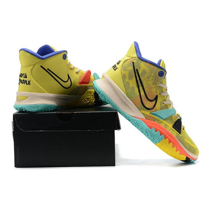 NIKE KYRIE 7 x 1 WORLD 1 PEOPLE JAUNE