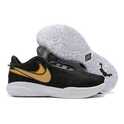 NIKE LEBRON 20 x NOIR OR MÉTALLISÉ