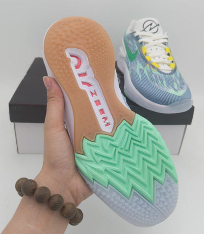 NIKE ZOOM GT CUT 2 x BLEU VERT GOMME