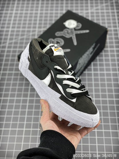 Sacai x Nike Blazer « Gris fer »