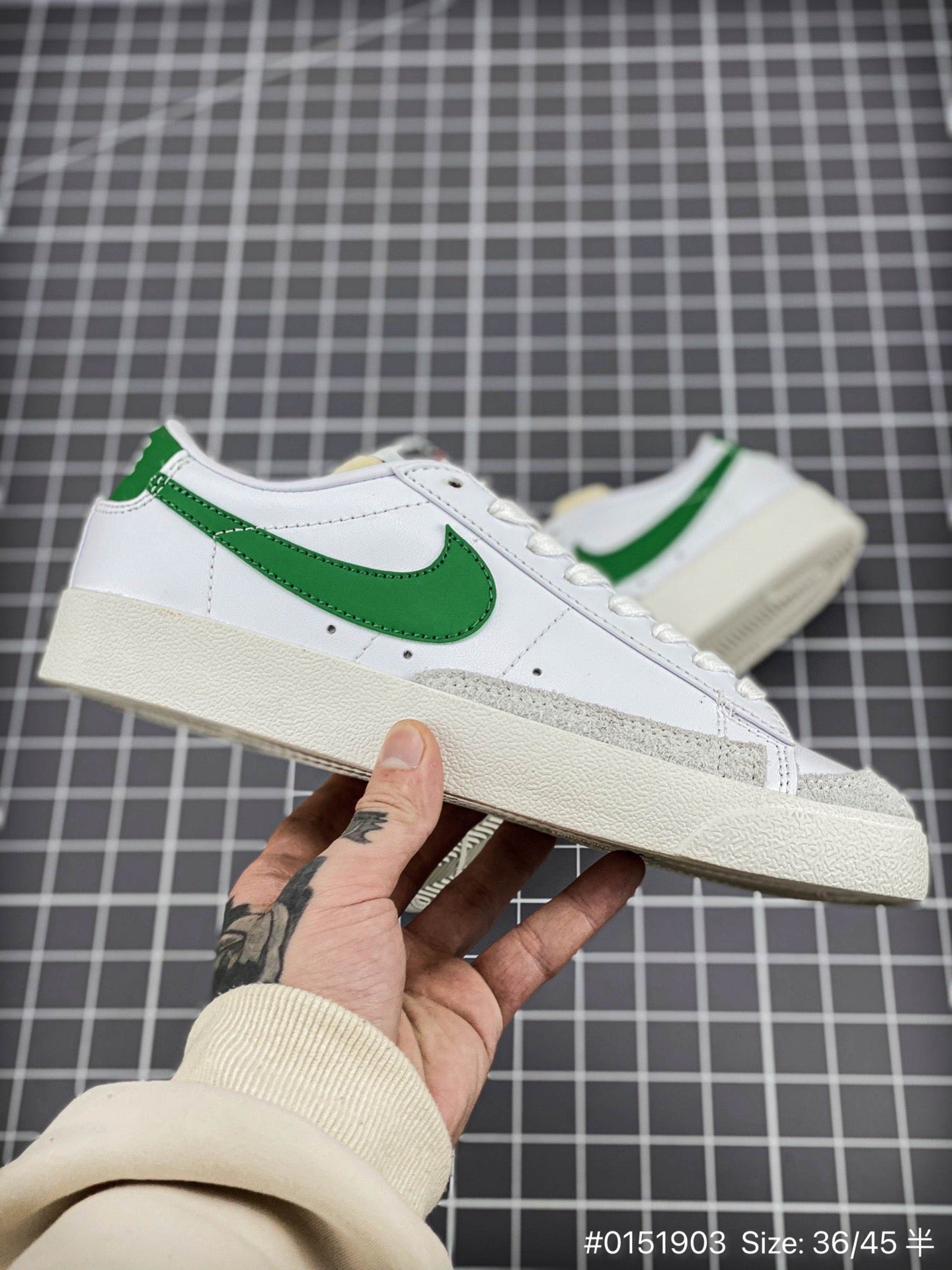 La Nike Blazer Low '1977 Vintage "Rose Vert"