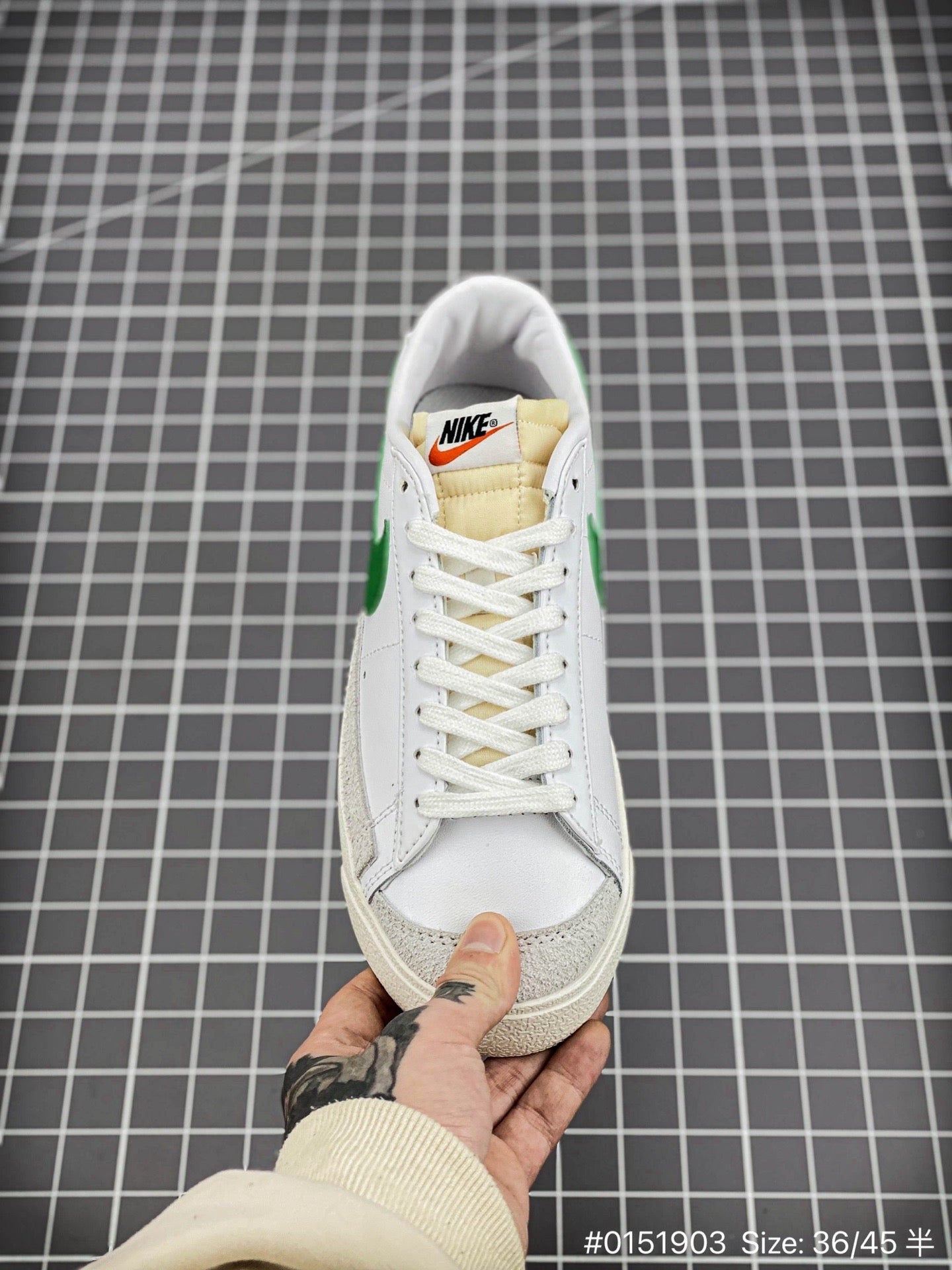 La Nike Blazer Low '1977 Vintage "Rose Vert"