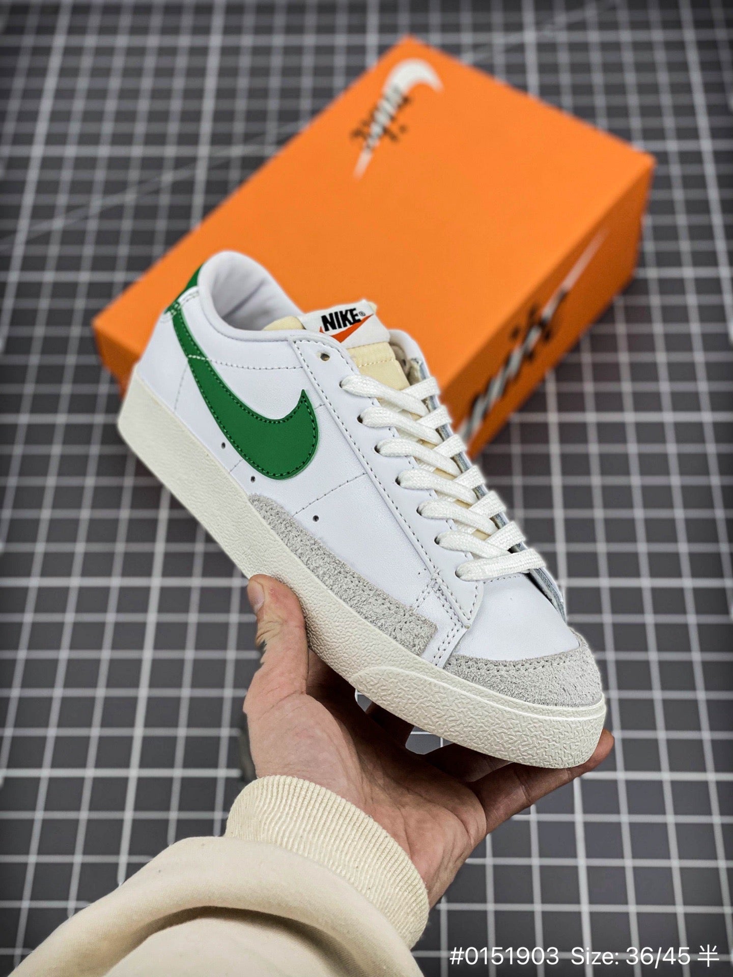 La Nike Blazer Low '1977 Vintage "Rose Vert"